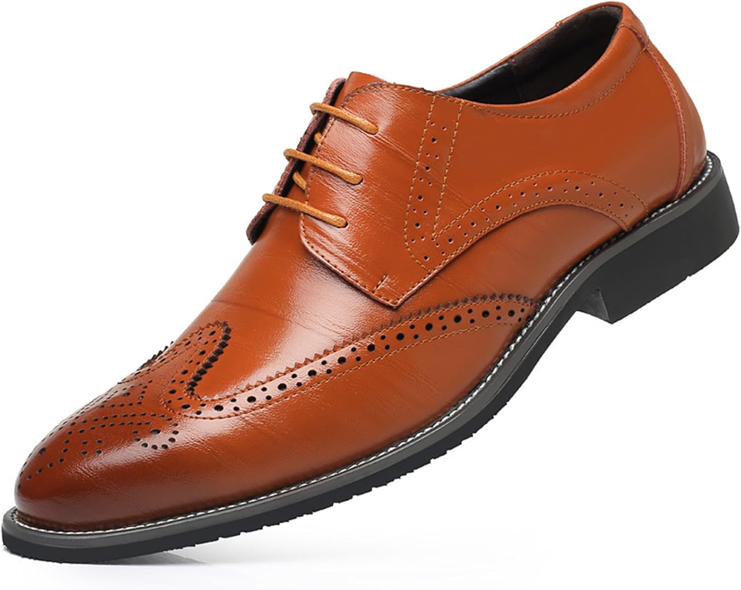 Мужские модные броги KYOESCAI Классические деловые туфли Формальные бизнес-туфли Современные дерби С шнуровкой Оксфорды для мужчин, желтый
Мужские модные броги KYOESCAI Классические деловые туфли Формальные бизнес-туфли Современные дерби С шнуровкой Оксфорды для мужчин, желтый