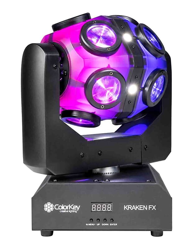 Светодиодный светильник ColorKey CKU-1070 Kraken FX Energizing QUAD Color LED Effect Light with Built in Blinder
Светодиодный светильник ColorKey CKU-1070 Kraken FX Energizing QUAD Color LED Effect Light with Built in Blinder