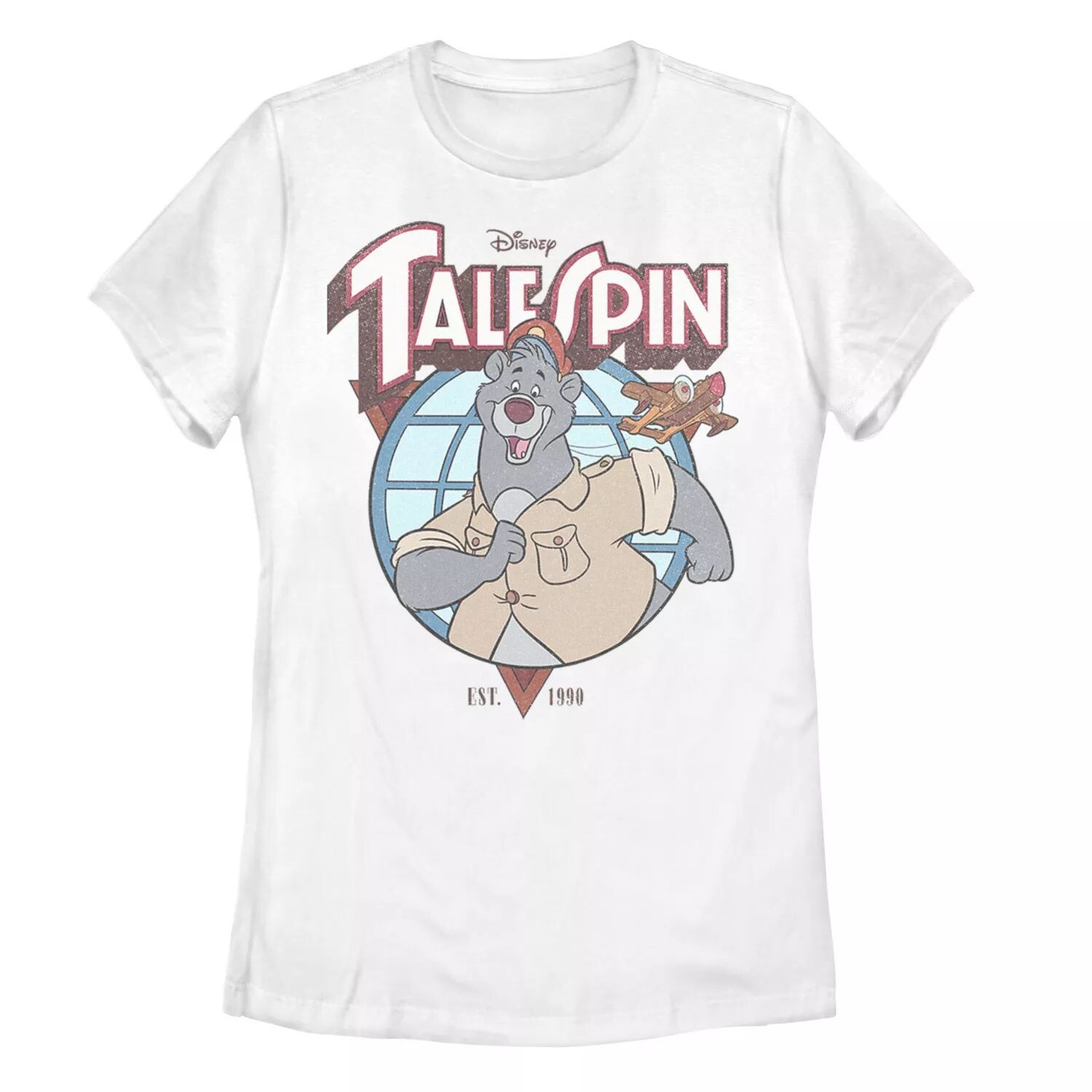 Детская футболка с графическим логотипом Disney TaleSpin Baloo Disney, белый
Детская футболка с графическим логотипом Disney TaleSpin Baloo Disney, белый