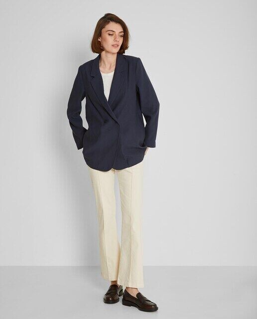 Женский двубортный пиджак на пуговицах Trucco, темно-синий
Женский двубортный пиджак на пуговицах Trucco, темно-синий