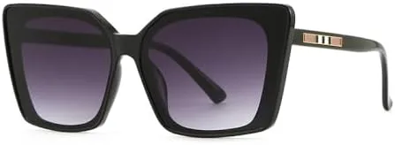 Винтажные квадратные солнцезащитные очки «кошачий глаз» для женщин, солнцезащитные очки для мужчин, очки для вождения с защитой от УФ-излучения UV400 MTZJH, Blackgray
Винтажные квадратные солнцезащитные очки «кошачий глаз» для женщин, солнцезащитные очки для мужчин, очки для вождения с защитой от УФ-излучения UV400 MTZJH, Blackgray