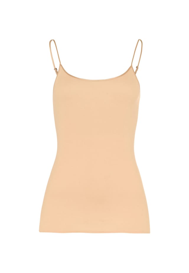 Топ-Спагетти из хлопка бесшовный Hanro, бежевый
Топ-Спагетти из хлопка бесшовный Hanro, бежевый