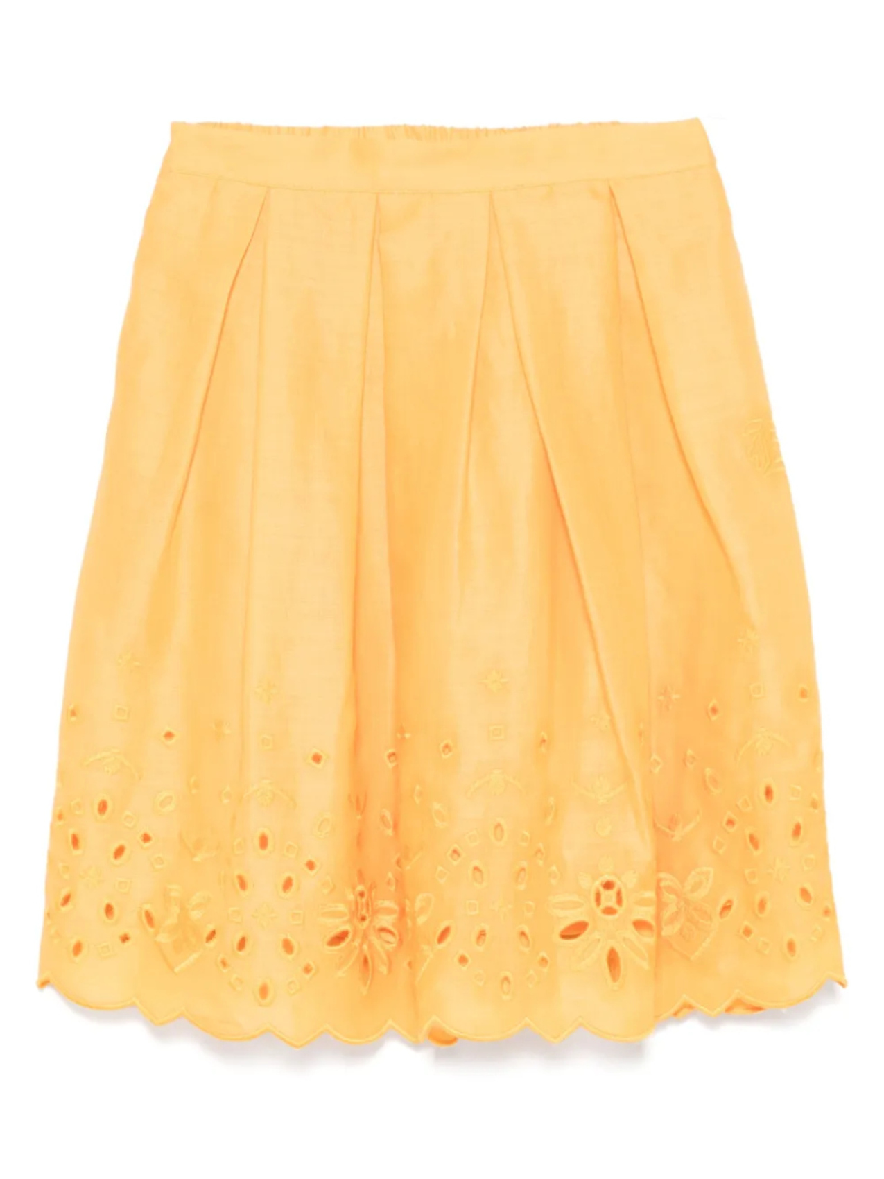 Ermanno Scervino Junior юбка с английской вышивкой, желтый
Ermanno Scervino Junior юбка с английской вышивкой, желтый