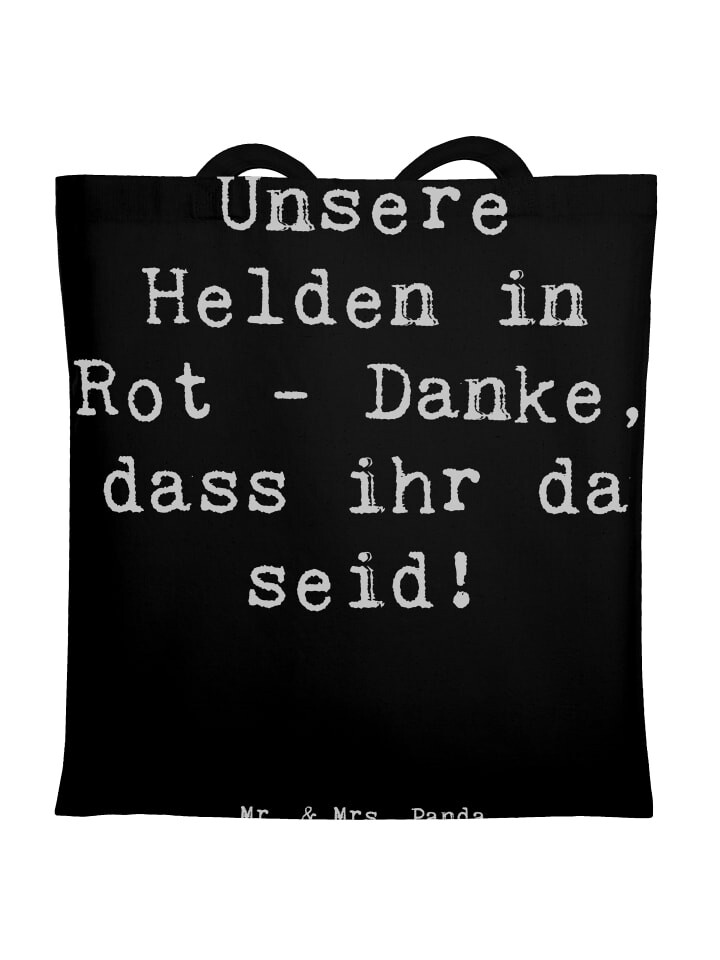 Сумка для переноски Mr & Mrs Panda Feuerwehrmann Helden, черный
Сумка для переноски Mr & Mrs Panda Feuerwehrmann Helden, черный