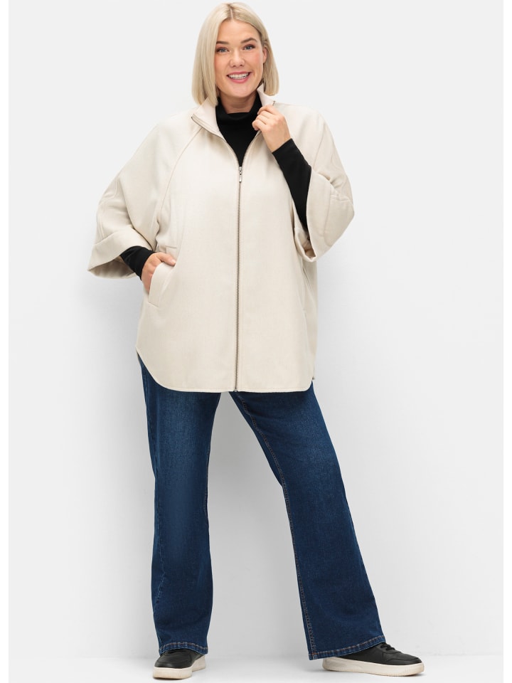 Зимняя куртка sheego, бежевый
Зимняя куртка sheego, бежевый