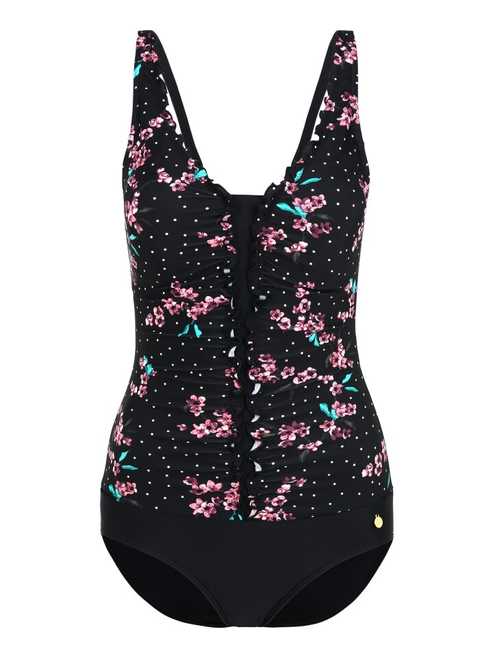 Купальник LASCANA, цвет schwarz/bedruckt
Купальник LASCANA, цвет schwarz/bedruckt