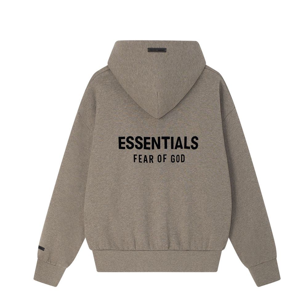 Худи на молнии Fear Of God Essentials, серый
Худи на молнии Fear Of God Essentials, серый