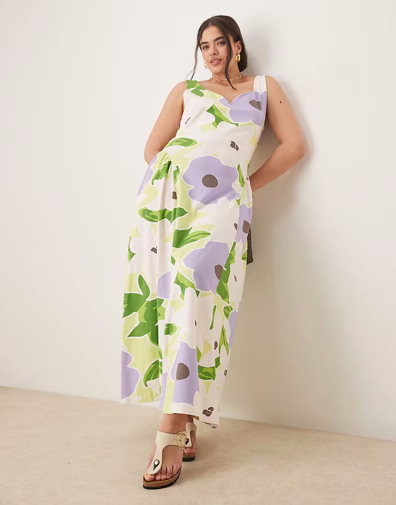 Платье-миди с вырезом лодочкой ASOS DESIGN Curve с цветочным принтом ASOS Curve
Платье-миди с вырезом лодочкой ASOS DESIGN Curve с цветочным принтом ASOS Curve