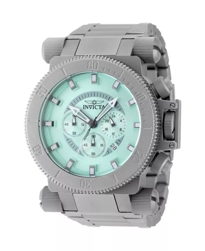 Мужские часы 48220 Coalition Forces с кварцевым хронографом и бирюзовым циферблатом Invicta, серый
Мужские часы 48220 Coalition Forces с кварцевым хронографом и бирюзовым циферблатом Invicta, серый