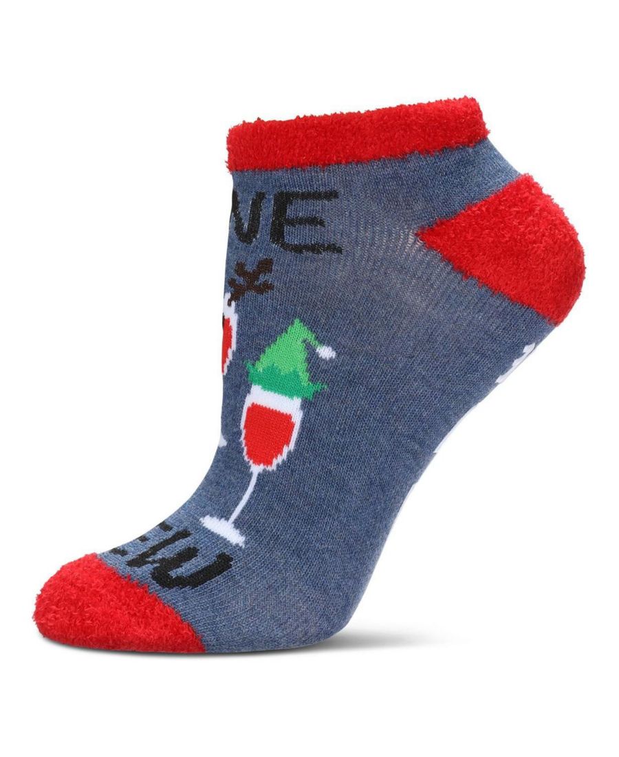 Женские низкие нескользящие носки Tis The Season To Wine MeMoi, Dark denim heather
Женские низкие нескользящие носки Tis The Season To Wine MeMoi, Dark denim heather