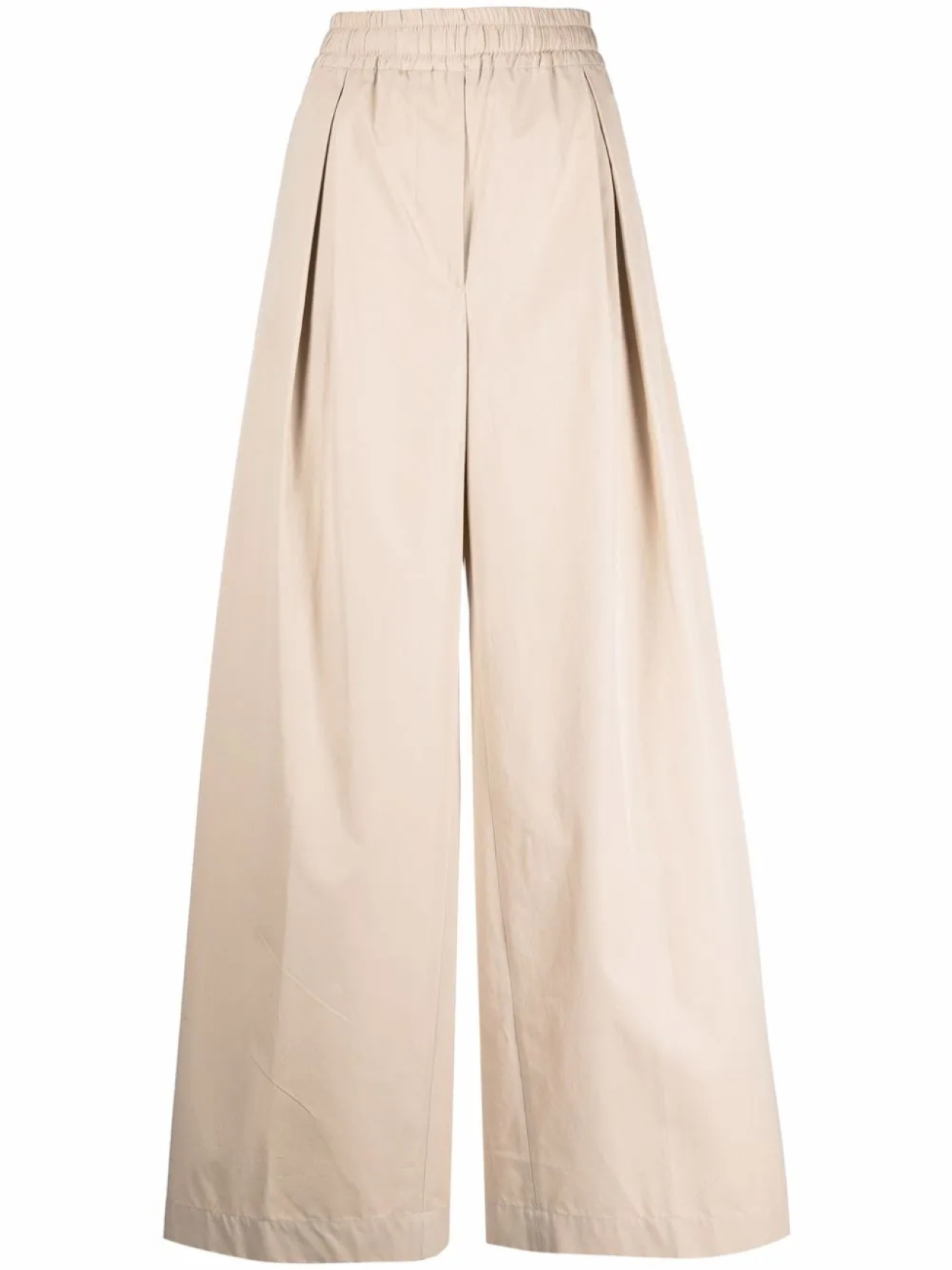 ASPESI расклешенные брюки широкого кроя, нейтральный
ASPESI расклешенные брюки широкого кроя, нейтральный