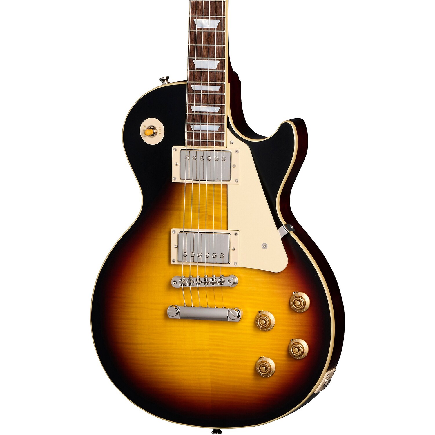 Epiphone вдохновлен электрогитарой Gibson Custom 1959 Les Paul Standard Tobacco Burst
Epiphone вдохновлен электрогитарой Gibson Custom 1959 Les Paul Standard Tobacco Burst