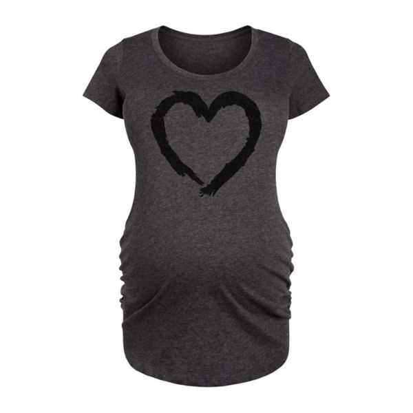 Футболка для беременных с рисунком кисти и блестящим сердцем Licensed Character, серый
Футболка для беременных с рисунком кисти и блестящим сердцем Licensed Character, серый