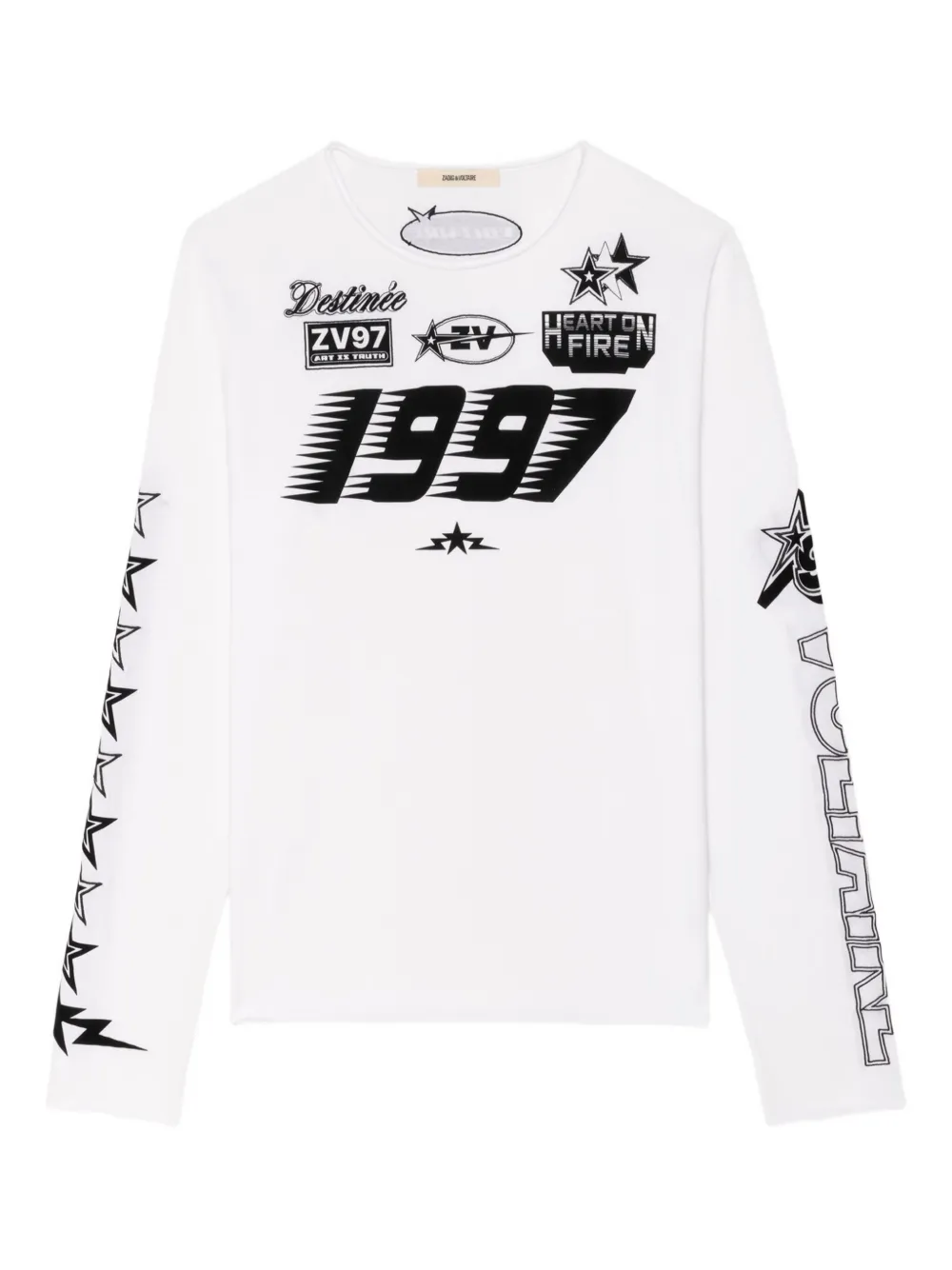 Длиннорукавная футболка Timo с принтом из нескольких крестов Zadig&Voltaire, белый
Длиннорукавная футболка Timo с принтом из нескольких крестов Zadig&Voltaire, белый