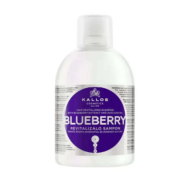 Восстанавливающий шампунь для волос Blueberry Kallos, 1.000 ml
Восстанавливающий шампунь для волос Blueberry Kallos, 1.000 ml