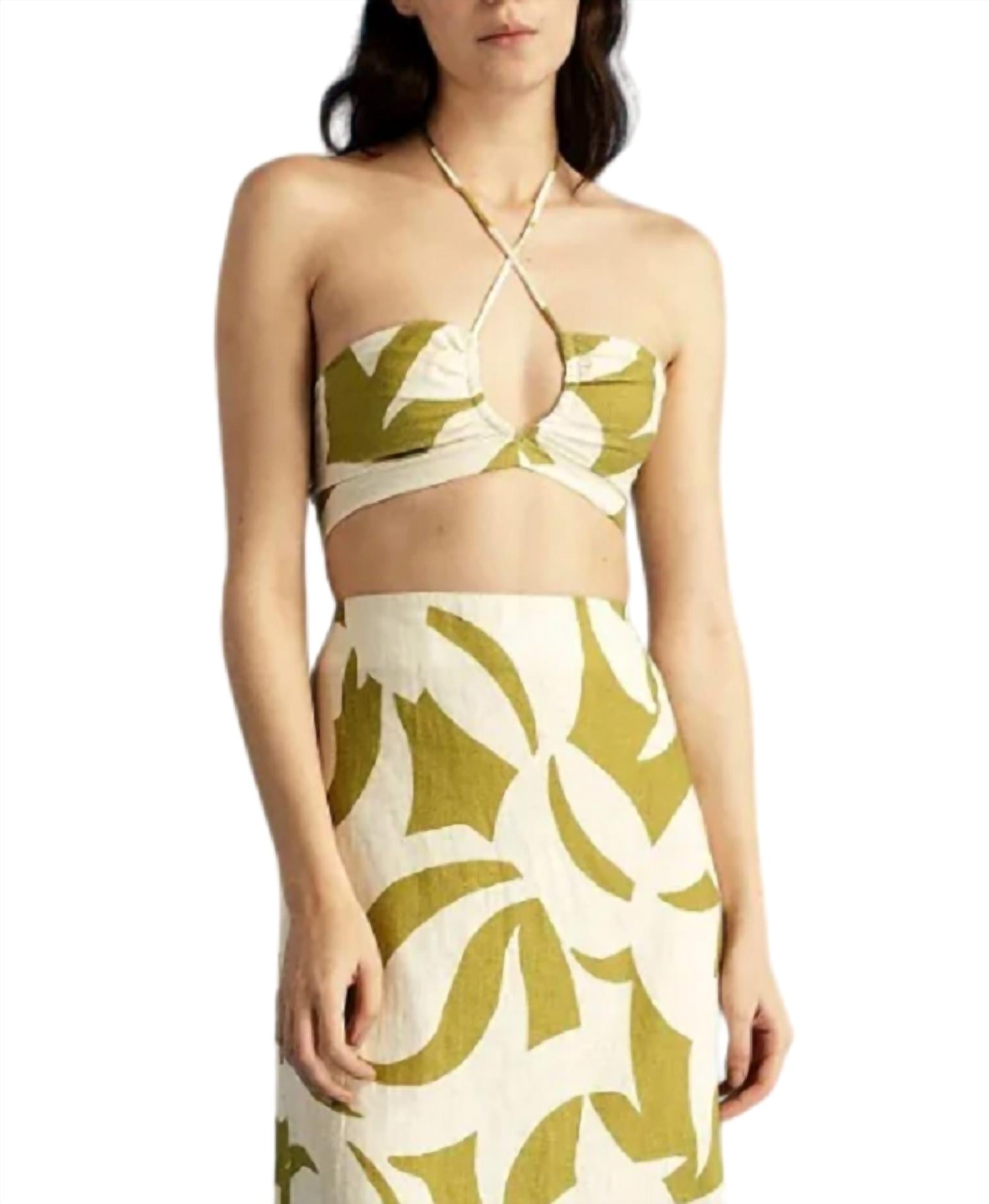 Бари Топ В Гаммипистаччо Cala de la Cruz, цвет gammipistacchio
Бари Топ В Гаммипистаччо Cala de la Cruz, цвет gammipistacchio