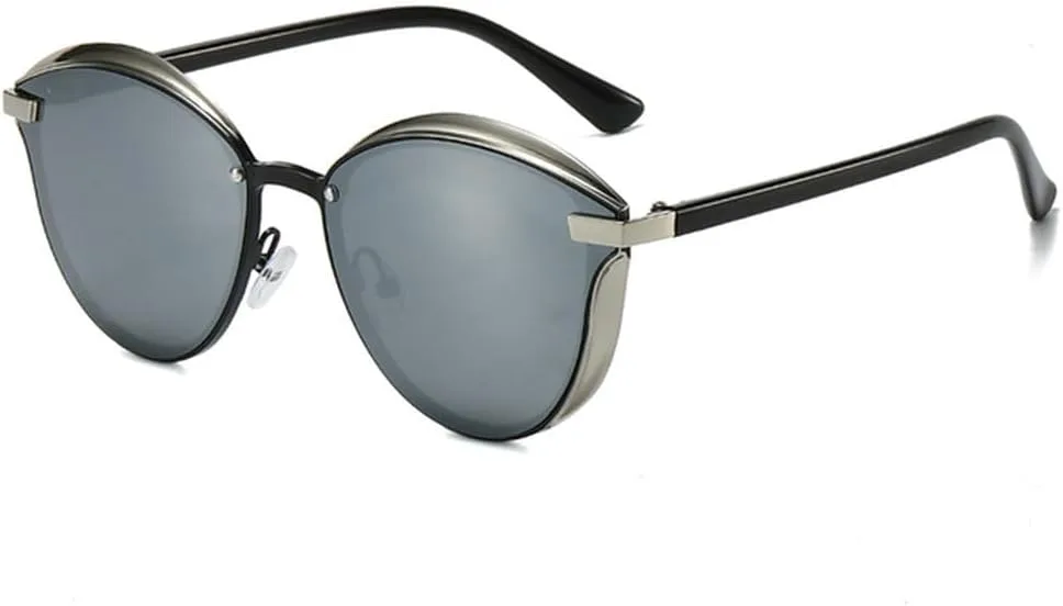 Женские солнцезащитные очки «кошачий глаз», модные винтажные солнцезащитные очки для женщин с защитой от ультрафиолета UV400, SUN1838 Generic, Silver Silver
Женские солнцезащитные очки «кошачий глаз», модные винтажные солнцезащитные очки для женщин с защитой от ультрафиолета UV400, SUN1838 Generic, Silver Silver