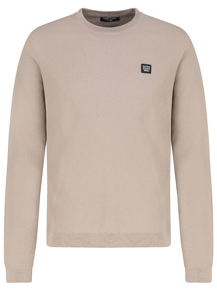 Бежевый свитер Sublevel
Бежевый свитер Sublevel