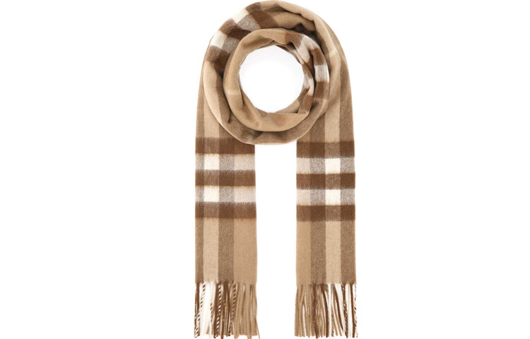 Шарф вязаный Burberry Unisex, коричневый / белый
Шарф вязаный Burberry Unisex, коричневый / белый