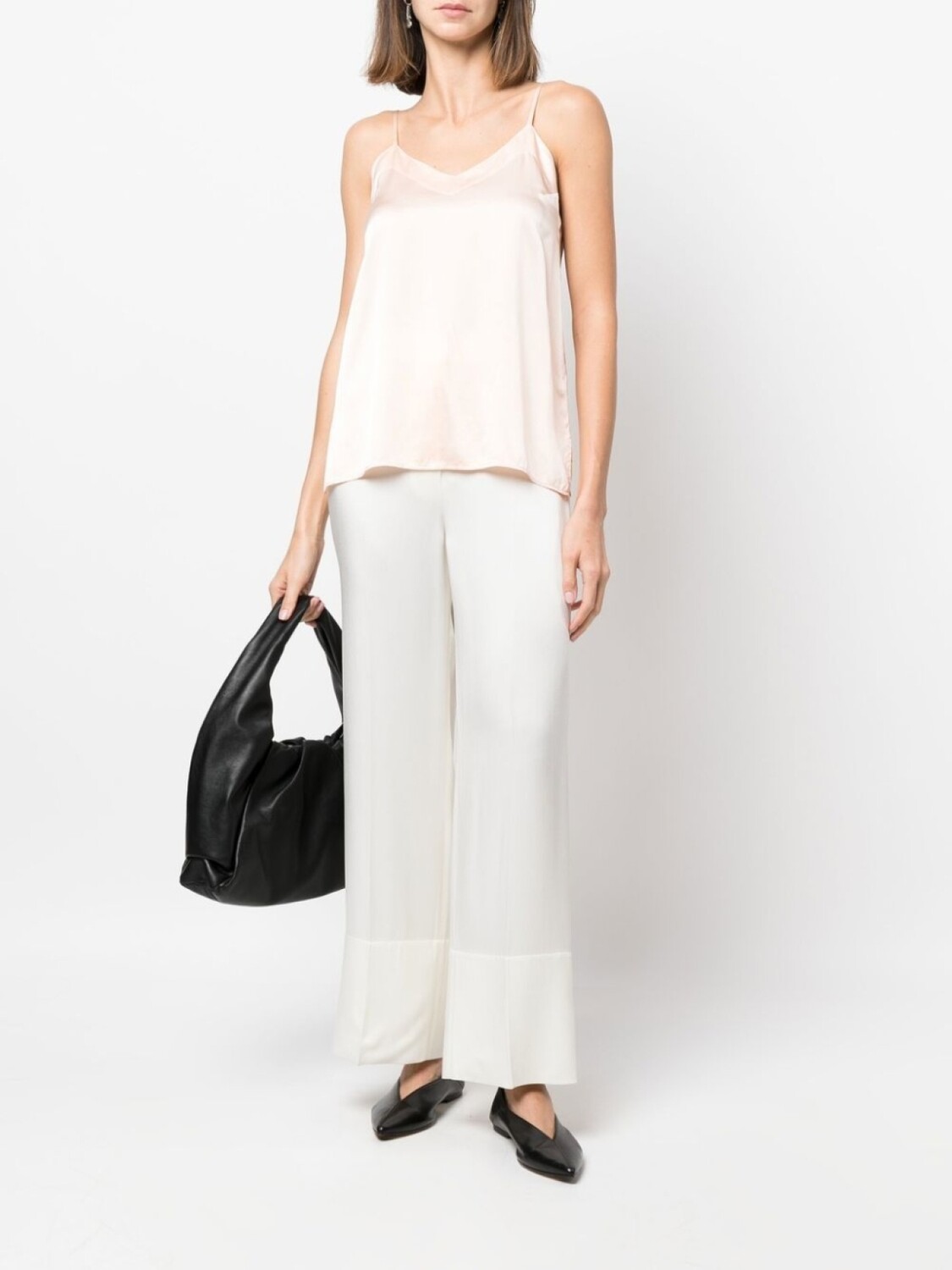 Forte Forte шелковый топ на тонких бретелях, розовый
Forte Forte шелковый топ на тонких бретелях, розовый