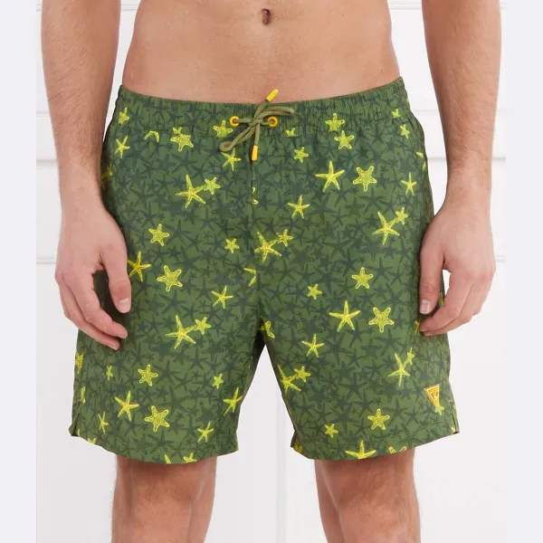 Купальные шорты стандартного кроя Guess, зеленый
Купальные шорты стандартного кроя Guess, зеленый