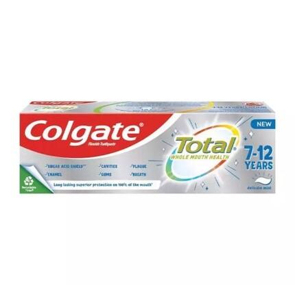 Зубная паста Тотал для детей 7-12 лет 50мл, Colgate
Зубная паста Тотал для детей 7-12 лет 50мл, Colgate