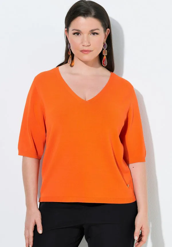 Простая футболка Ulla Popken, Light Orange, Оранжевый, Простая футболка Ulla Popken, Light Orange
Простая футболка Ulla Popken, Light Orange, Оранжевый, Простая футболка Ulla Popken, Light Orange