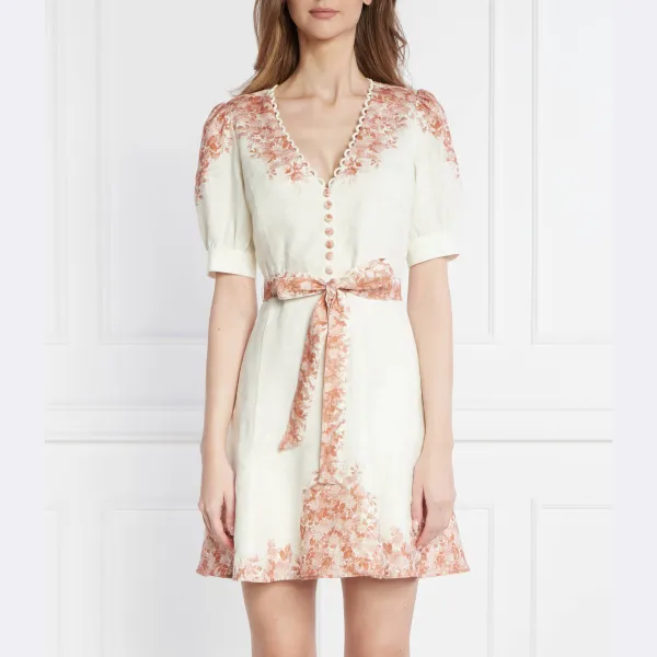 Льняное платье Twin-Set, белый
Льняное платье Twin-Set, белый