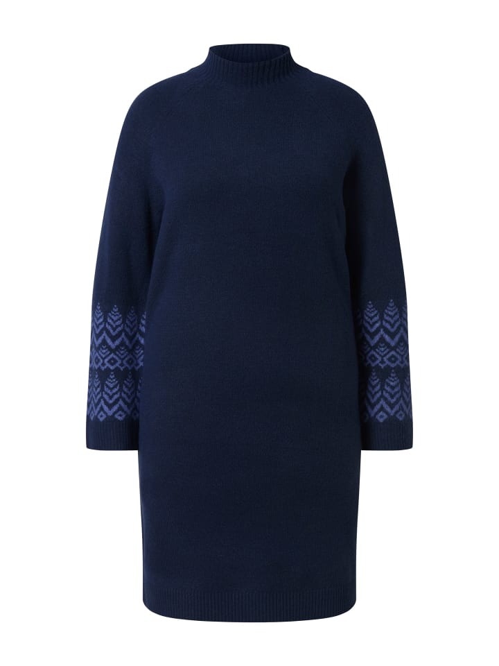 Платье миди чернильно-синего цвета Ulla Popken
Платье миди чернильно-синего цвета Ulla Popken