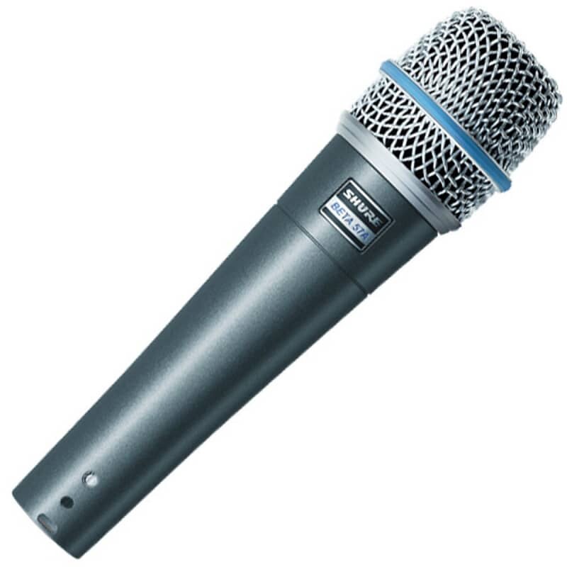 Динамический микрофон Shure BETA 57A Supercardioid Dynamic Instrument Microphone
Динамический микрофон Shure BETA 57A Supercardioid Dynamic Instrument Microphone