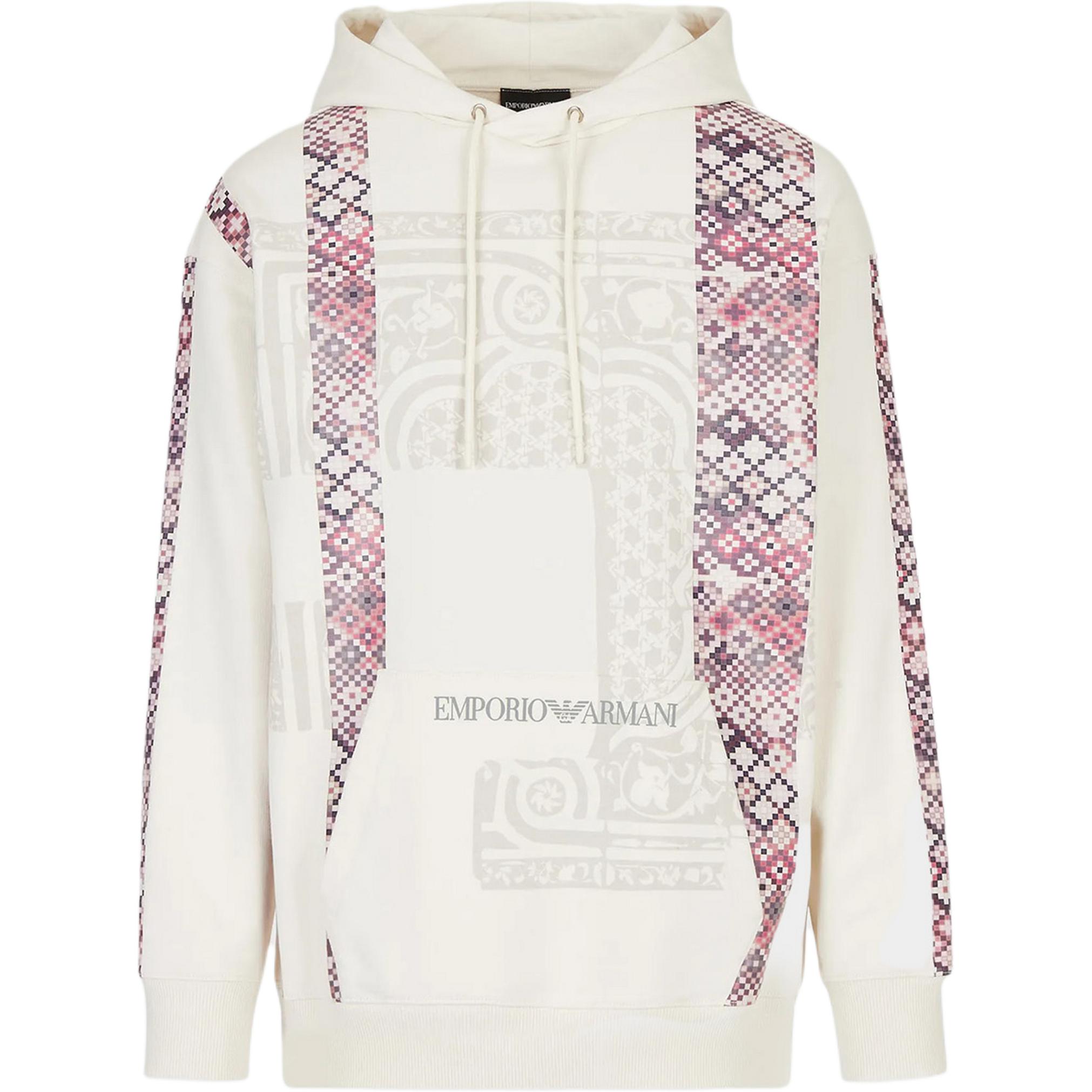 EMPORIO ARMANI Свитшот мужской белый SS22
EMPORIO ARMANI Свитшот мужской белый SS22
