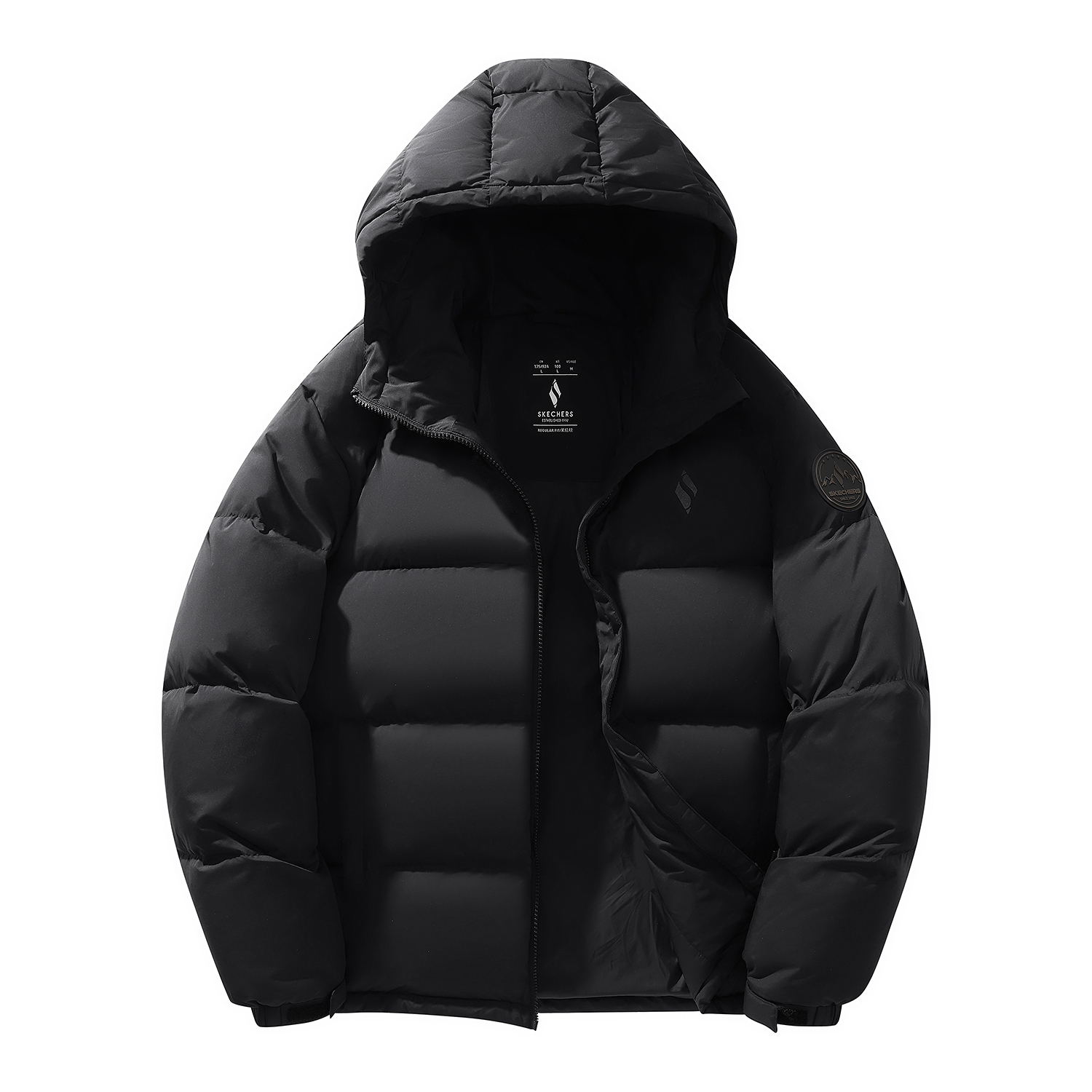 Skechers Куртка пуховая унисекс серии Ячжуан цинково-желтая, Pitch Black
Skechers Куртка пуховая унисекс серии Ячжуан цинково-желтая, Pitch Black