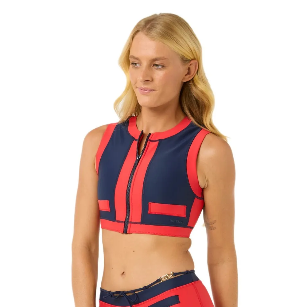 Топ бикини Rip Curl Coco Vest, синий
Топ бикини Rip Curl Coco Vest, синий