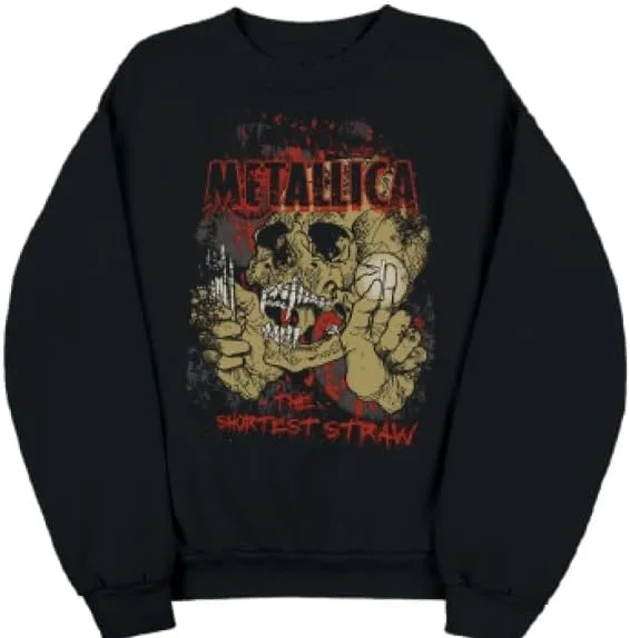 Футболка Metallica с логотипом The Shortest Straw
Футболка Metallica с логотипом The Shortest Straw