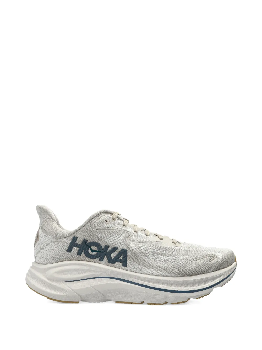 Кроссовки Clifton 10 на шнуровке Hoka, бежевый
Кроссовки Clifton 10 на шнуровке Hoka, бежевый