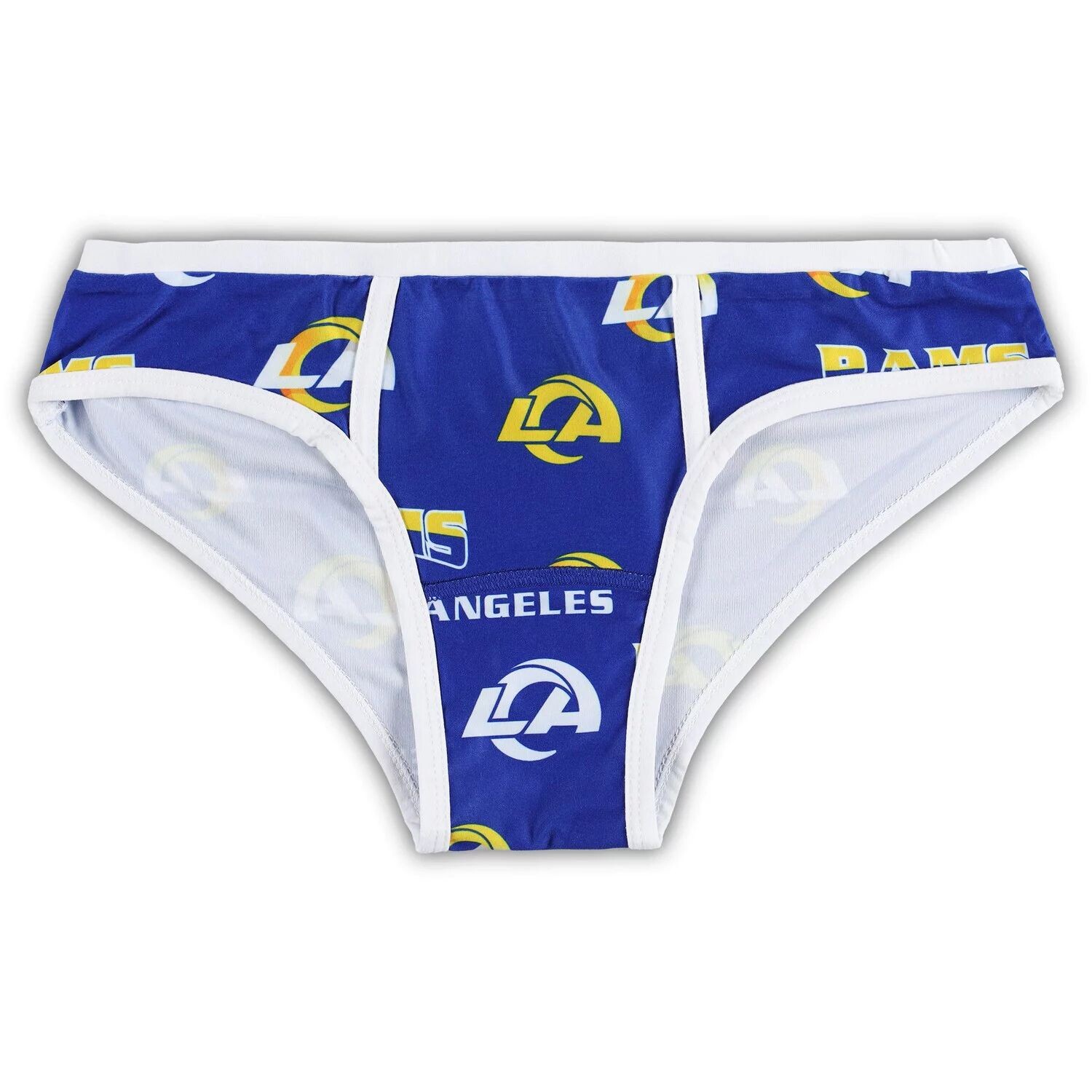 Женские спортивные темно-синие трусики Los Angeles Rams с революционным принтом и трикотажными трусиками
Женские спортивные темно-синие трусики Los Angeles Rams с революционным принтом и трикотажными трусиками