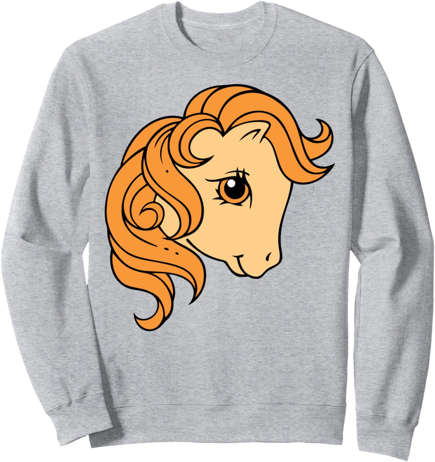 Толстовка с изображением большого лица ириски из мультфильма «Мой маленький пони» My Little Pony, серый
Толстовка с изображением большого лица ириски из мультфильма «Мой маленький пони» My Little Pony, серый