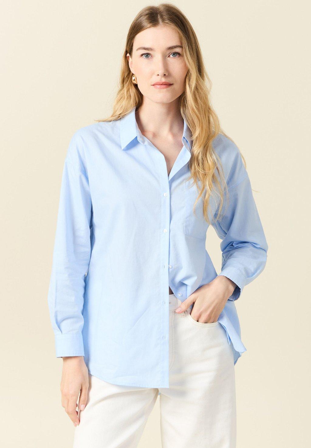 Блузка на пуговицах MIT LANGEN ÄRMELN BONOBO Jeans, светло-голубой
Блузка на пуговицах MIT LANGEN ÄRMELN BONOBO Jeans, светло-голубой