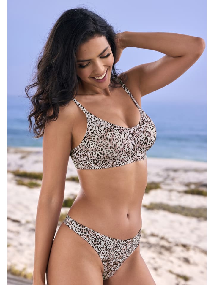 Бюстгальтер-бралетт с леопардовым принтом nuance
Бюстгальтер-бралетт с леопардовым принтом nuance