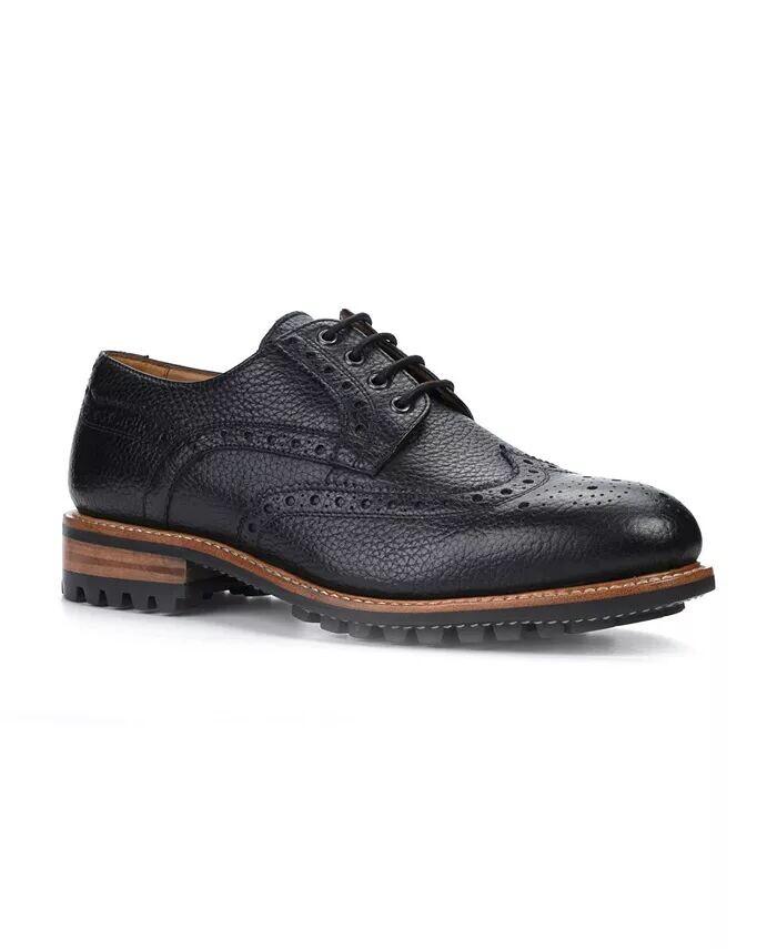 Мужские кожаные туфли Richard Wingtip Oxford на шнуровке Anthony Veer, черный
Мужские кожаные туфли Richard Wingtip Oxford на шнуровке Anthony Veer, черный