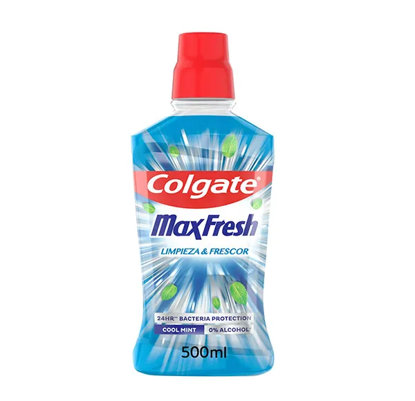 Сильный мятный вкус Enjuage Limpieza Y Frescor Colgate, 500 ml
Сильный мятный вкус Enjuage Limpieza Y Frescor Colgate, 500 ml