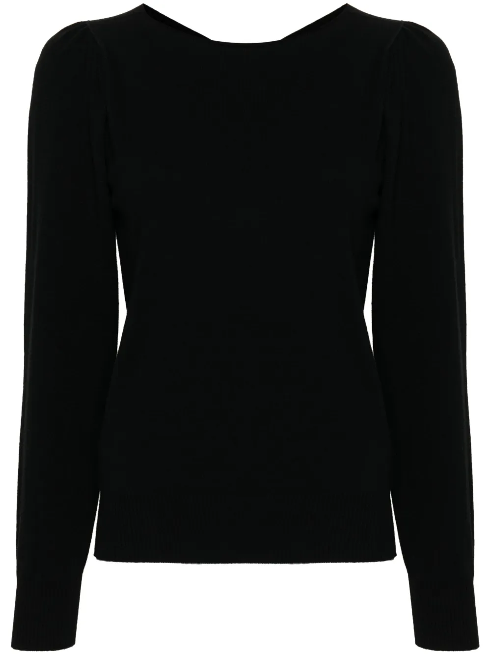 Джемпер с вырезами TWINSET, черный
Джемпер с вырезами TWINSET, черный