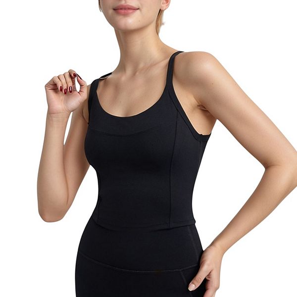 Женский топ с лямками на спине, встроенной поддержкой и круглым вырезом Anna-Kaci, Black
Женский топ с лямками на спине, встроенной поддержкой и круглым вырезом Anna-Kaci, Black