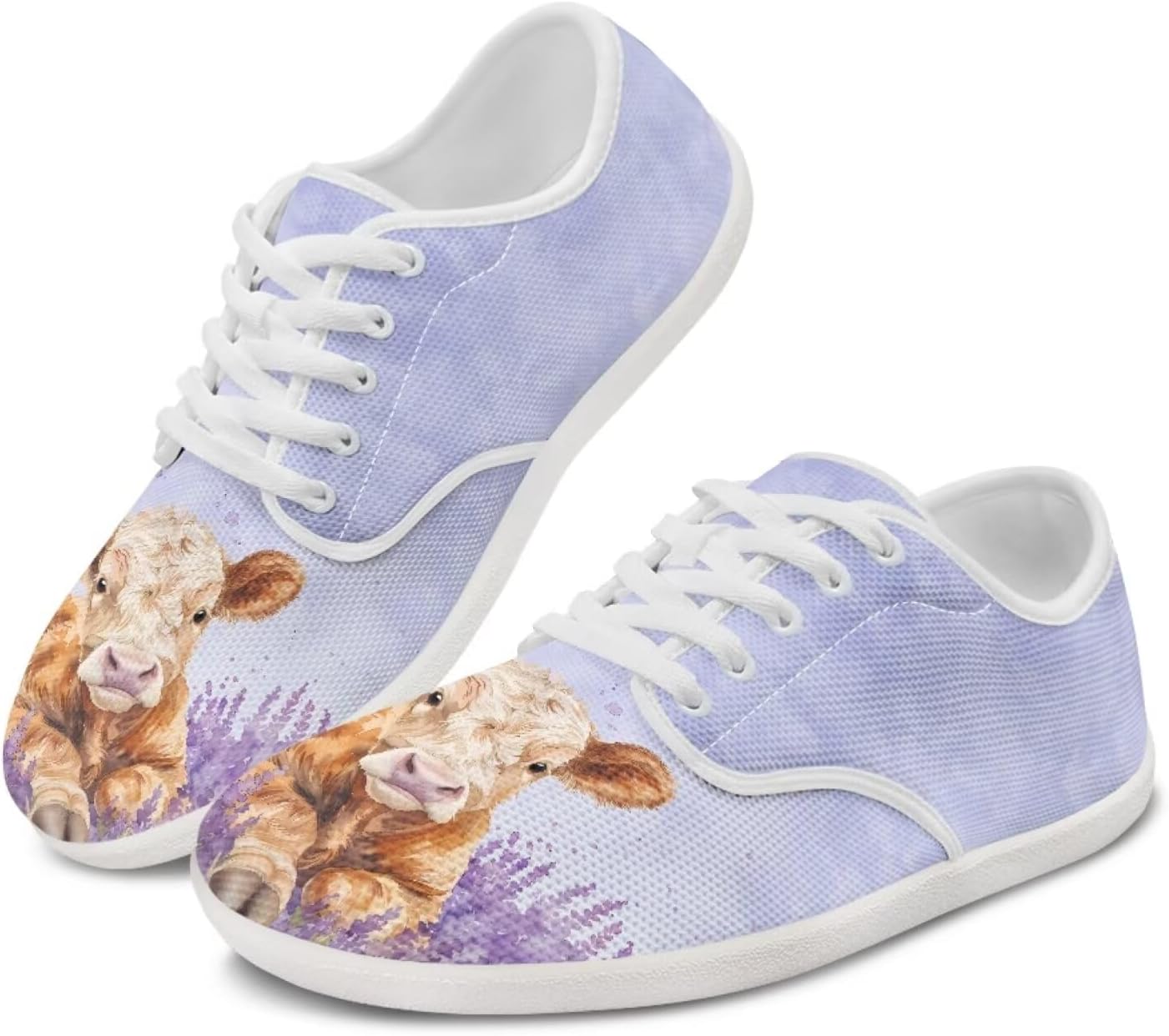 Кроссовки chaqlin с рисунком коровы для женщин и мужчин, широким круглым носком, теннисные кроссовки, противоскользящие, без перепада, на шнуровке, низкие, лавандовый
Кроссовки chaqlin с рисунком коровы для женщин и мужчин, широким круглым носком, теннисные кроссовки, противоскользящие, без перепада, на шнуровке, низкие, лавандовый