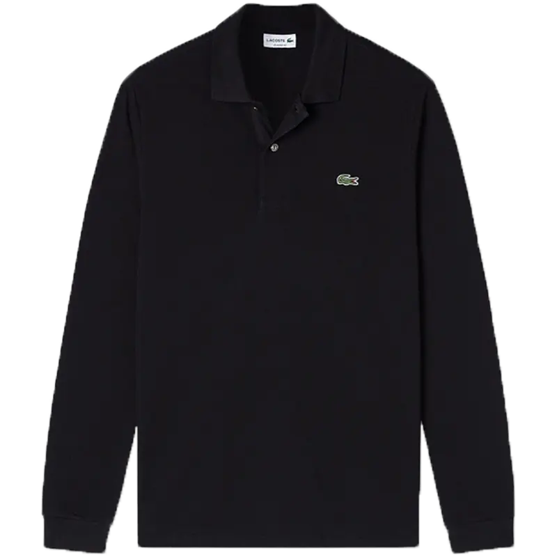 Рубашка мужская классическая Lacoste с длинными рукавами и лацканами, черный
Рубашка мужская классическая Lacoste с длинными рукавами и лацканами, черный