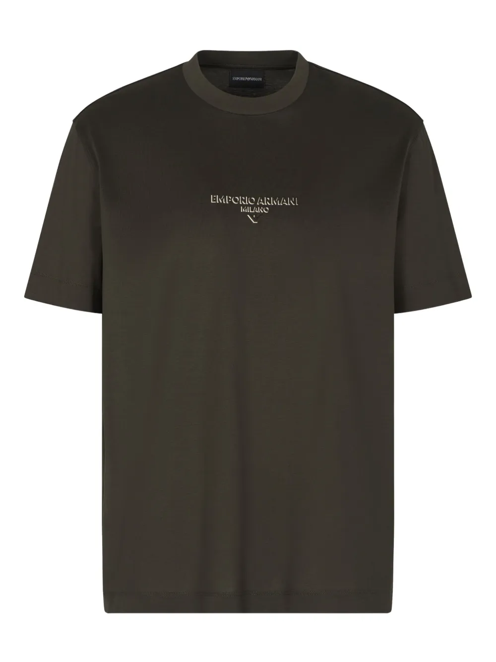 Футболка с вышитым логотипом EMPORIO ARMANI, зеленый
Футболка с вышитым логотипом EMPORIO ARMANI, зеленый