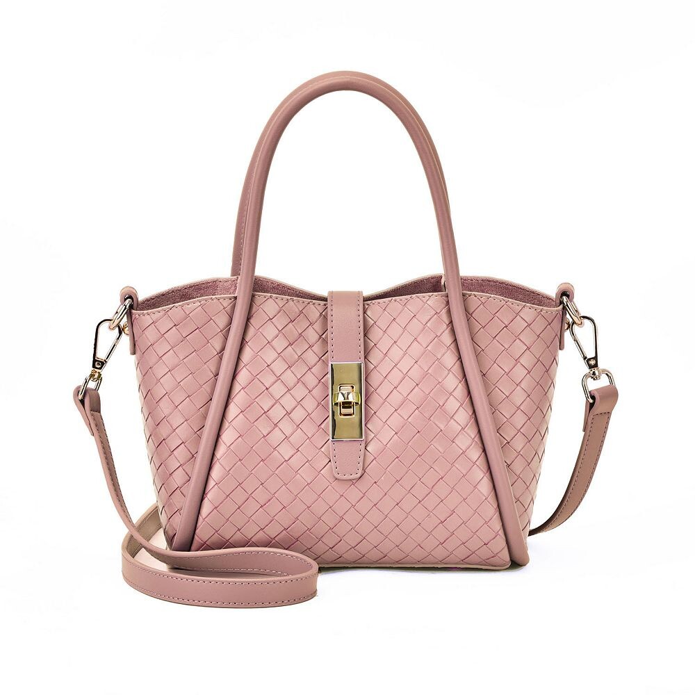 Тканая сумка через плечо Mellow World Michelle с тиснением, цвет Misty Rose, Розовый, Тканая сумка через плечо Mellow World Michelle с тиснением, цвет Misty Rose 
Тканая сумка через плечо Mellow World Michelle с тиснением, цвет Misty Rose, Розовый, Тканая сумка через плечо Mellow World Michelle с тиснением, цвет Misty Rose