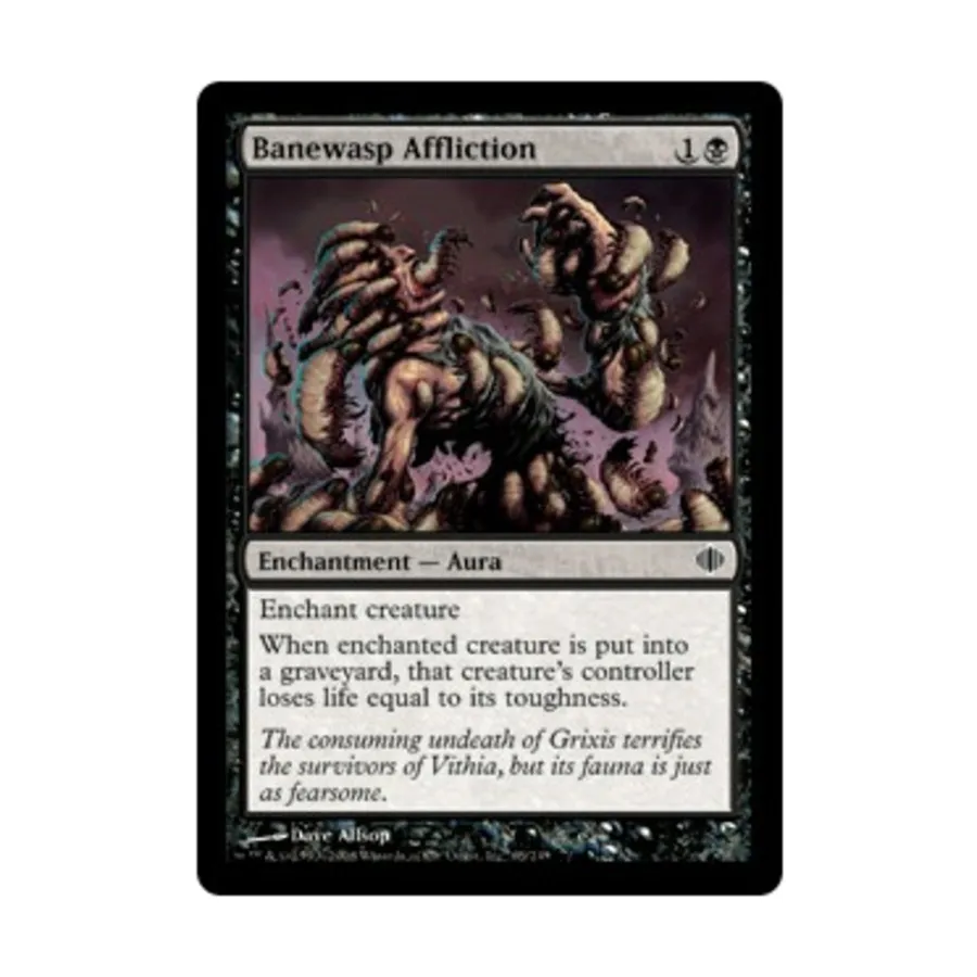 CCG Колдовство Проклятой Осы (C) (Фольга), MTG - Shards of Alara
CCG Колдовство Проклятой Осы (C) (Фольга), MTG - Shards of Alara