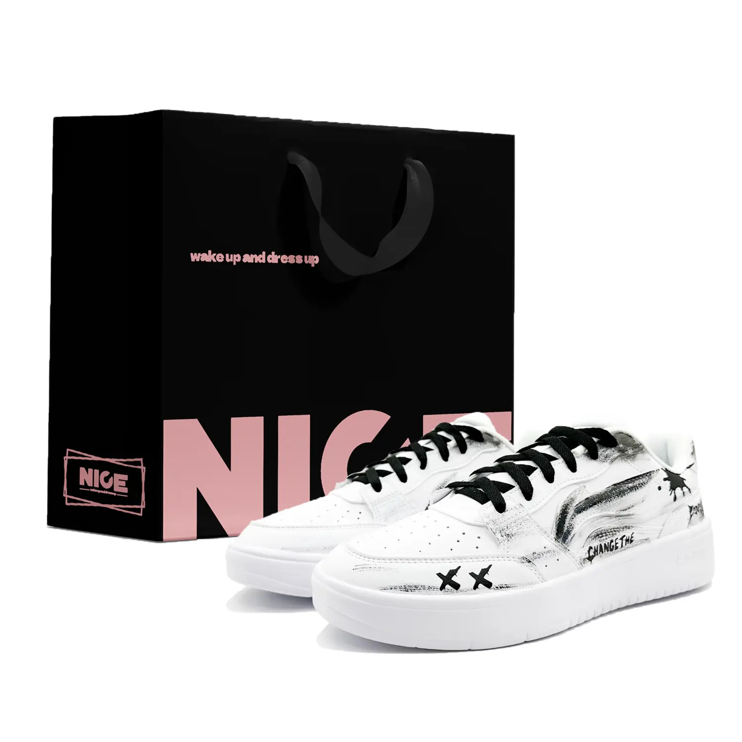 LINING Кроссовки для скейтбординга Acer Truncatum, нескользящие и износостойкие, увеличивающие рост, низкие, мужские, черно-белые
LINING Кроссовки для скейтбординга Acer Truncatum, нескользящие и износостойкие, увеличивающие рост, низкие, мужские, черно-белые