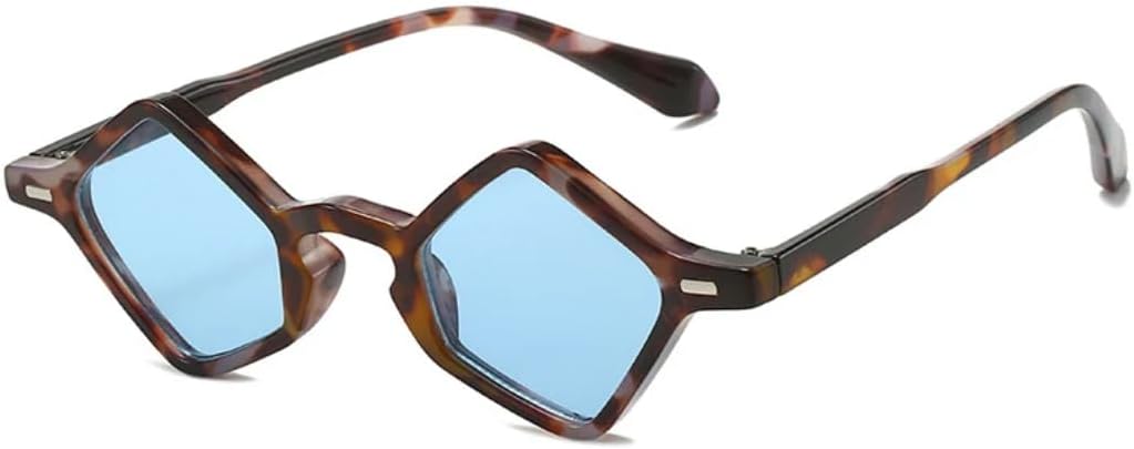 Популярные модные солнцезащитные очки в форме маленького многоугольника и квадрата для женщин, с прозрачными линзами цвета океана, с защитой от УФ-излучения UV400, для мужчин, с заклепками UATXTAU, Pattern Blue
Популярные модные солнцезащитные очки в форме маленького многоугольника и квадрата для женщин, с прозрачными линзами цвета океана, с защитой от УФ-излучения UV400, для мужчин, с заклепками UATXTAU, Pattern Blue